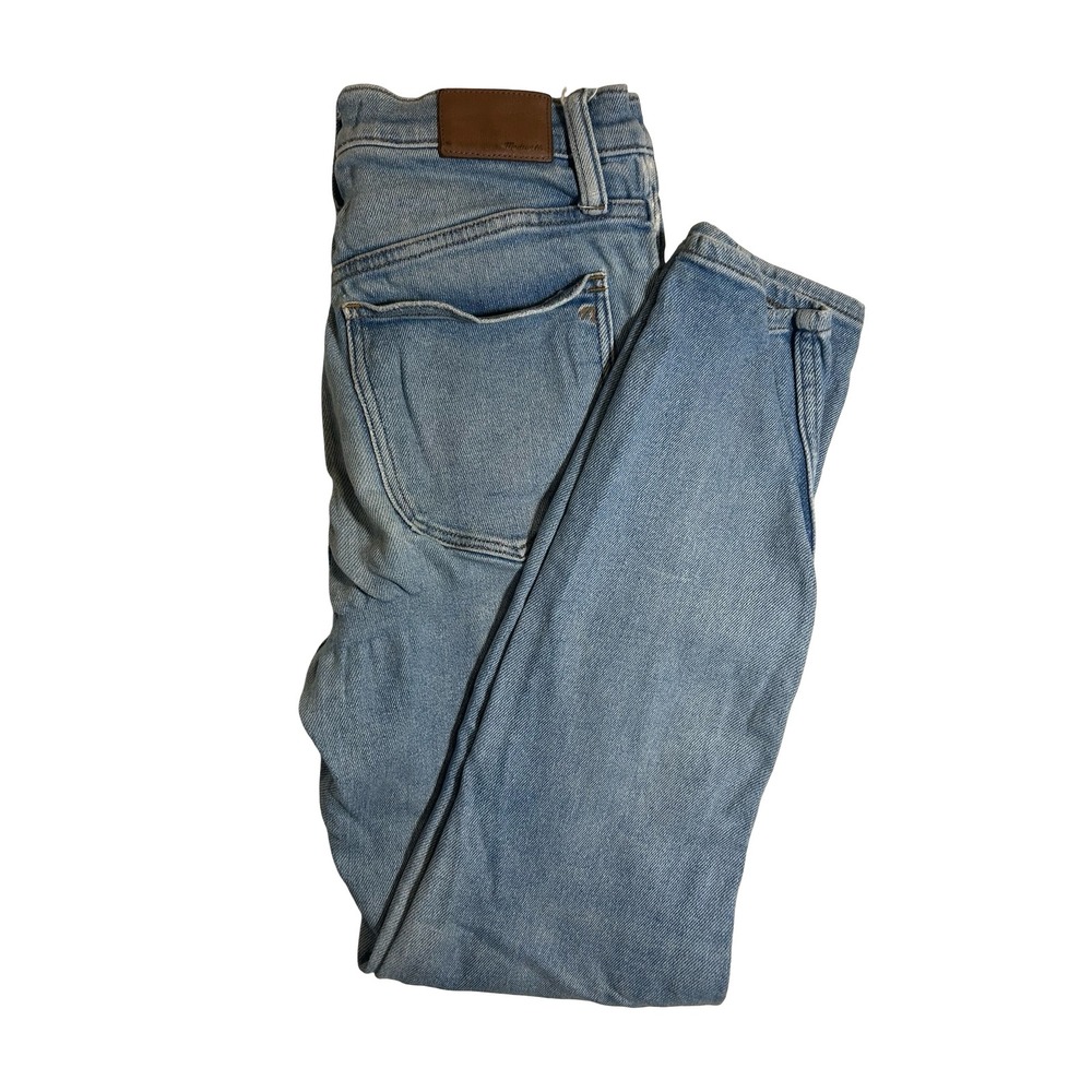 Madewell 10 High-Rise Skinny Jeans Light Wash Denim Size 28